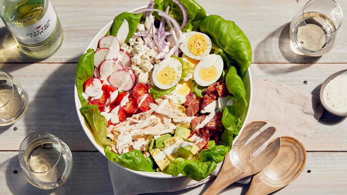 Sutter Home Sauvignon Blanc and Cobb Salad — Deliciously Easy​ - Sutter  Home Family Vineyards